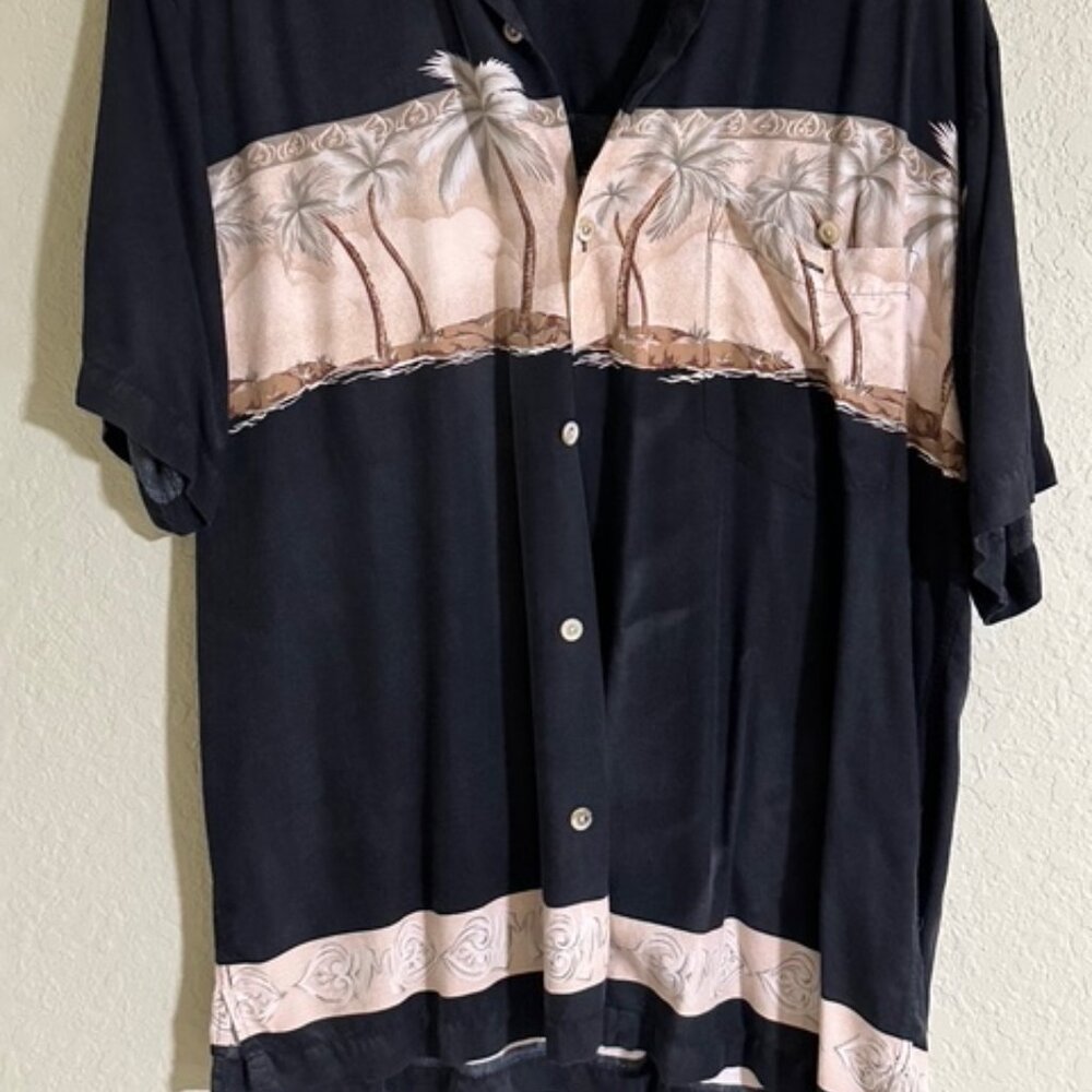 Bamboo Cay fine Resort Wear Men's Aloha Hawaiian Shirt size Small